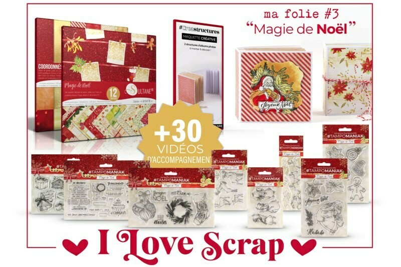 Kit I love Scrap Magie de Noel Kit I love Scrap Magie de Noel