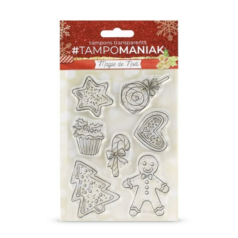Set de tampons clear Petits biscuits - 10x15cm Set de tampons clear Petits biscuits - 10x15cm