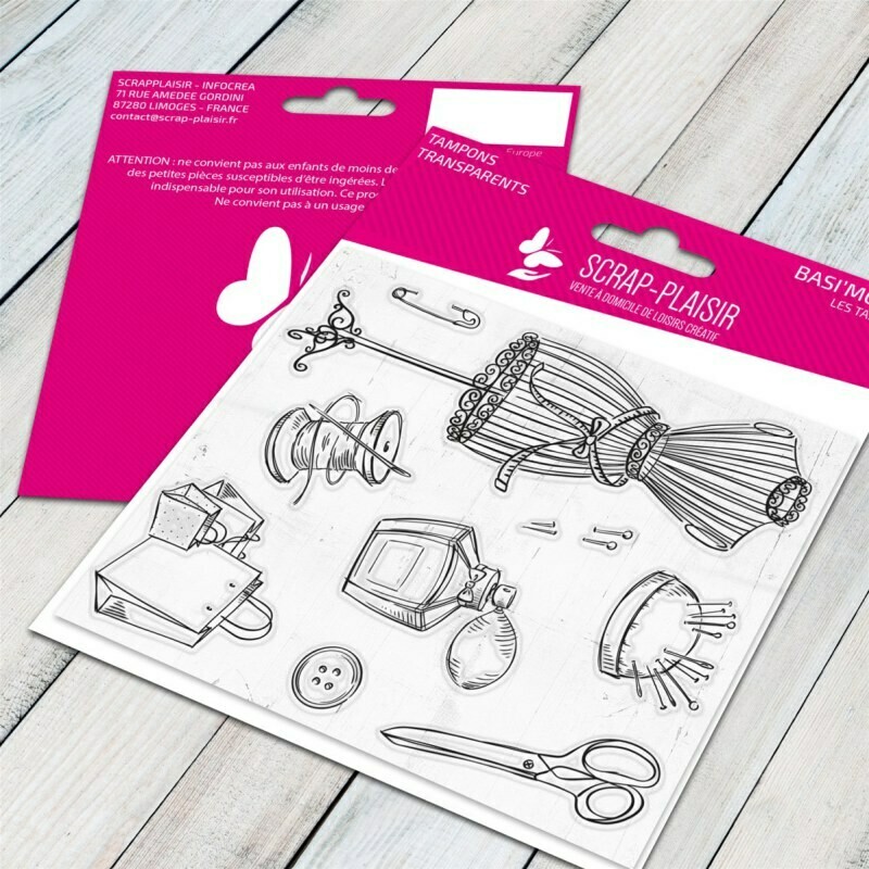 Set de 9 tampons clear capitale de la mode - 10x8cm Set de 9 tampons clear capitale de la mode - 10x8cm