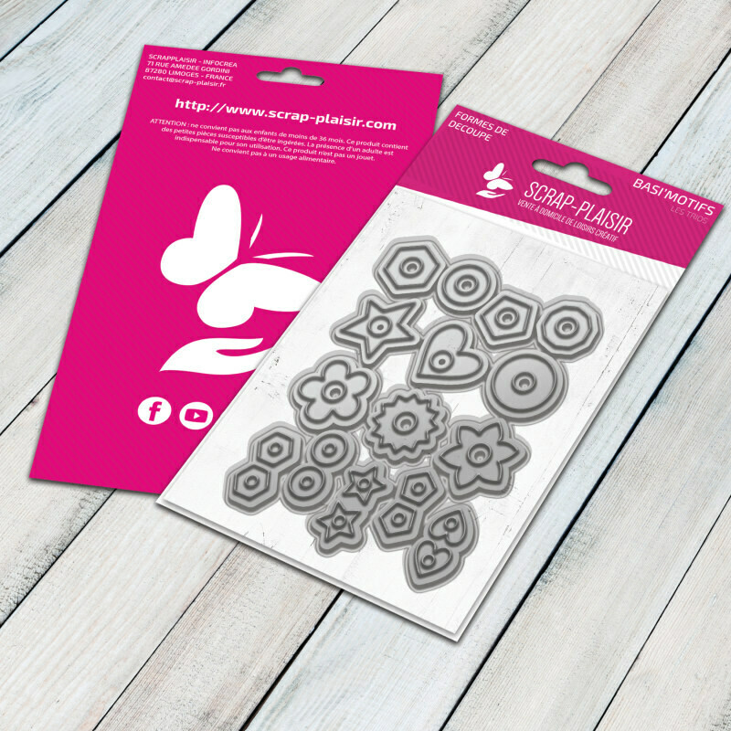 Set de 15 matrices de découpes dies spécial agendas et bullets - 7,5x10cm Set de 15 matrices de découpes dies spécial agendas et bullets - 7,5x10cm