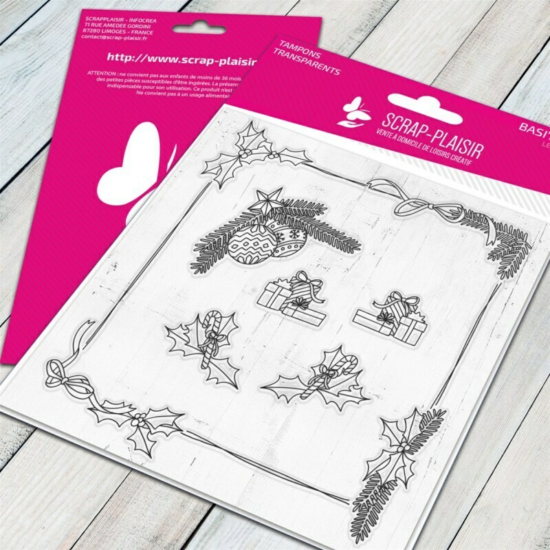 Set de tampons clear noël - 10x10,5cm Set de tampons clear noël - 10x10,5cm