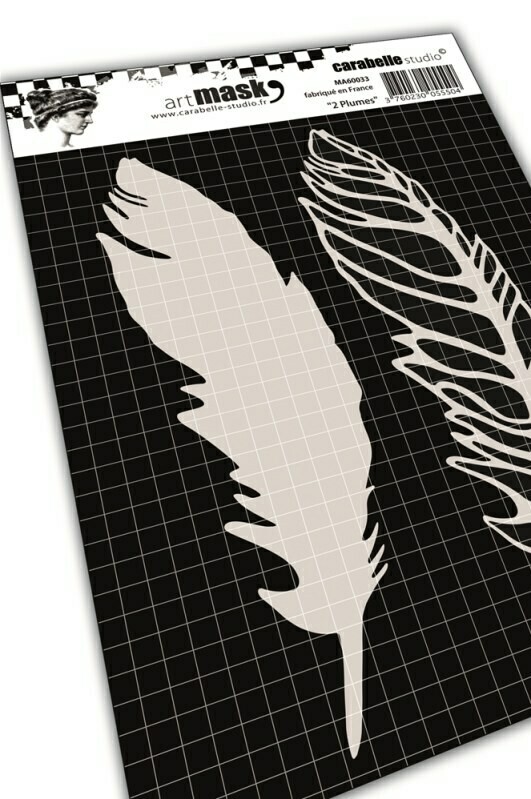 Masque A6 : 2 Plumes Masque A6 : 2 Plumes