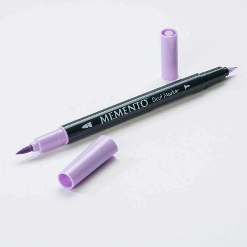Feutre double pointe et aquarellable couleur lulu lavender Feutre double pointe et aquarellable couleur lulu lavender