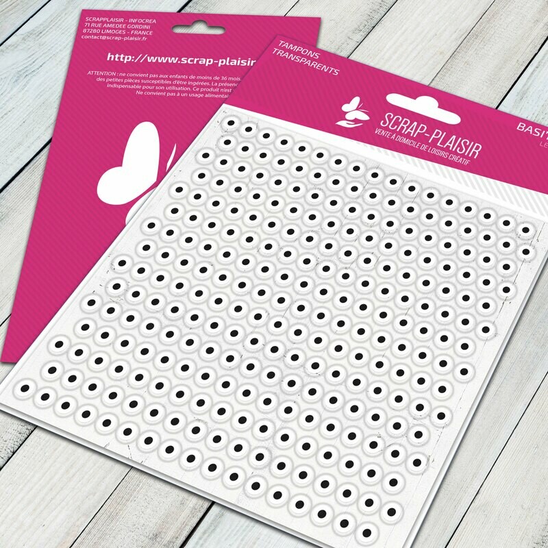 Set de tampons clear WD-0013 - 10x10cm Set de tampons clear WD-0013 - 10x10cm