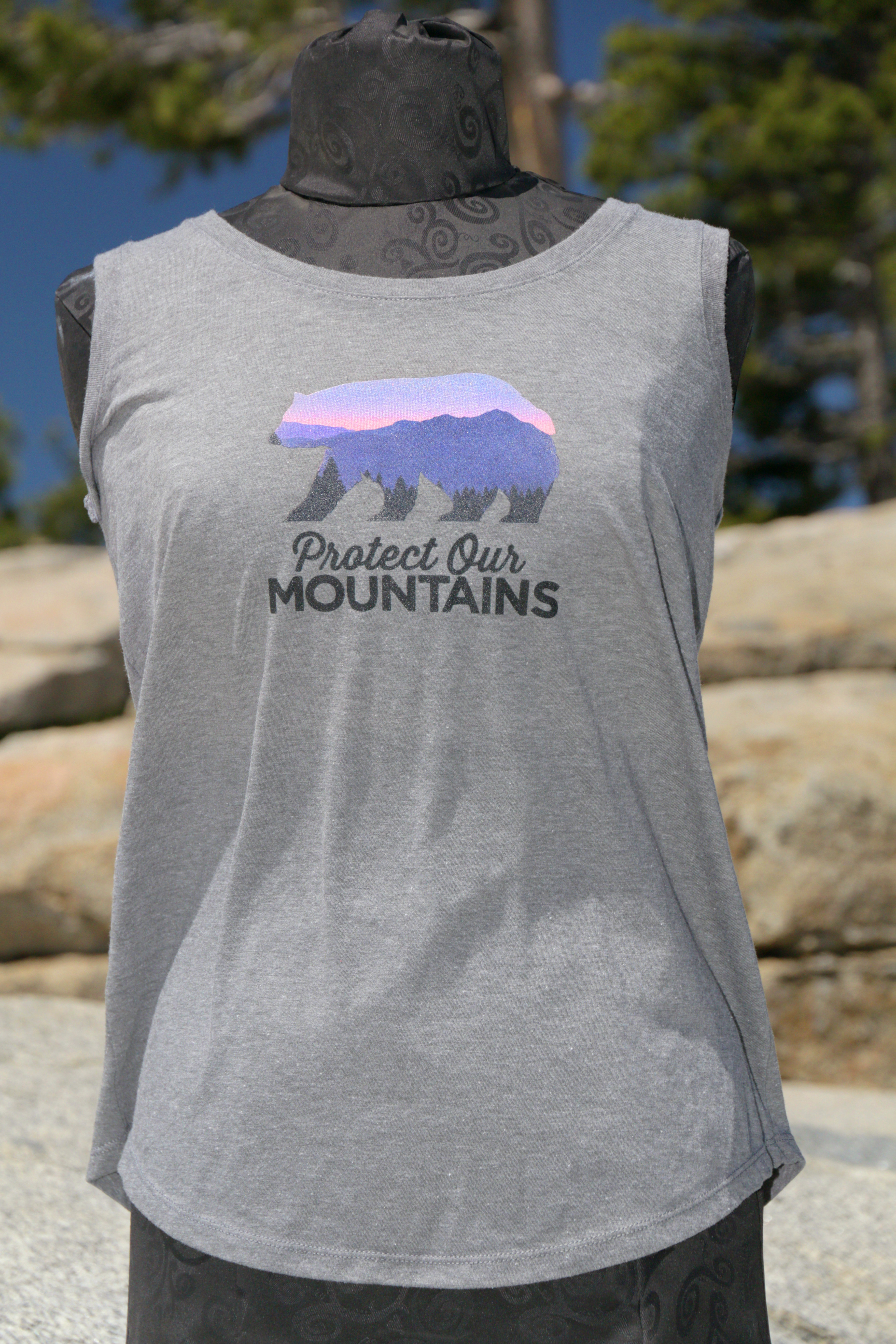 Protect Our Mountains Woman's Tank 00000