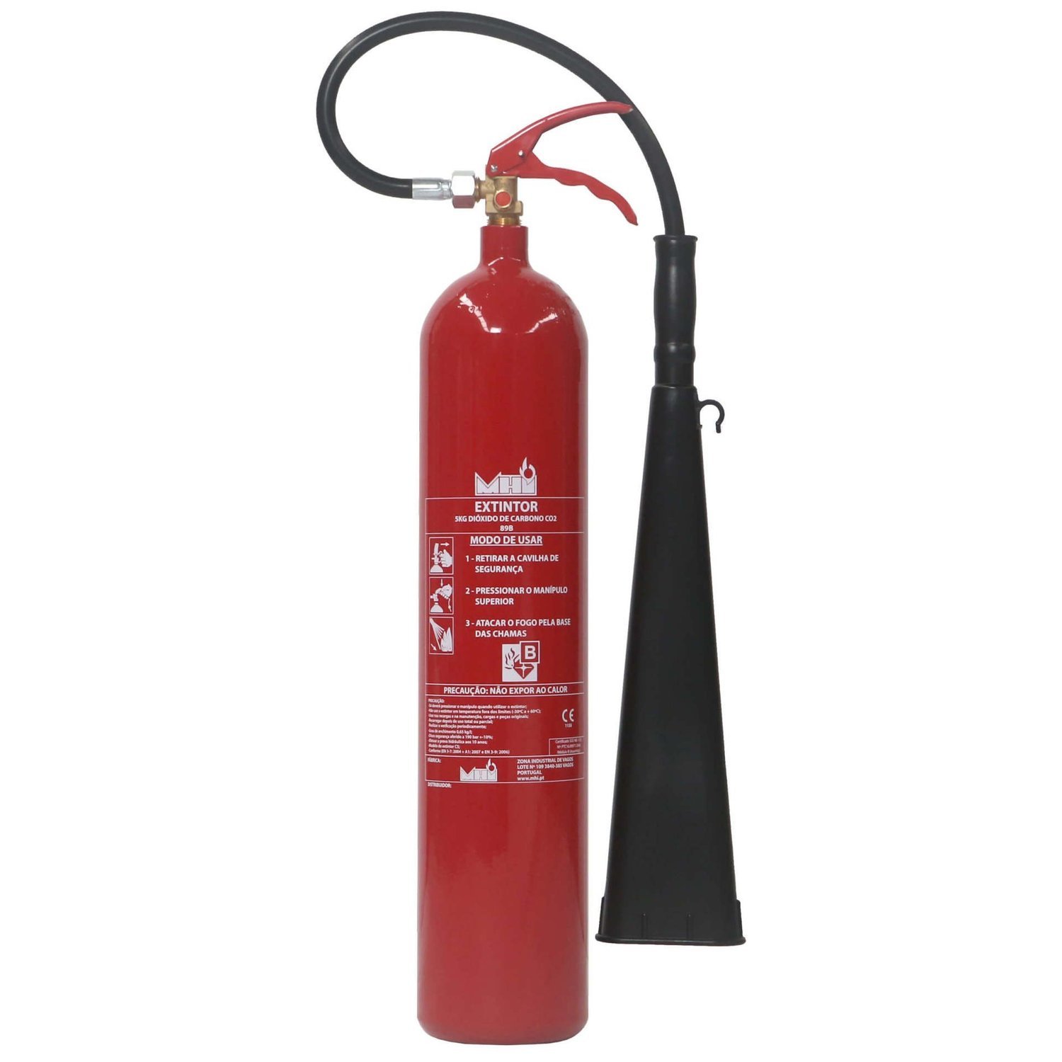 Extintor CO2 5Kg