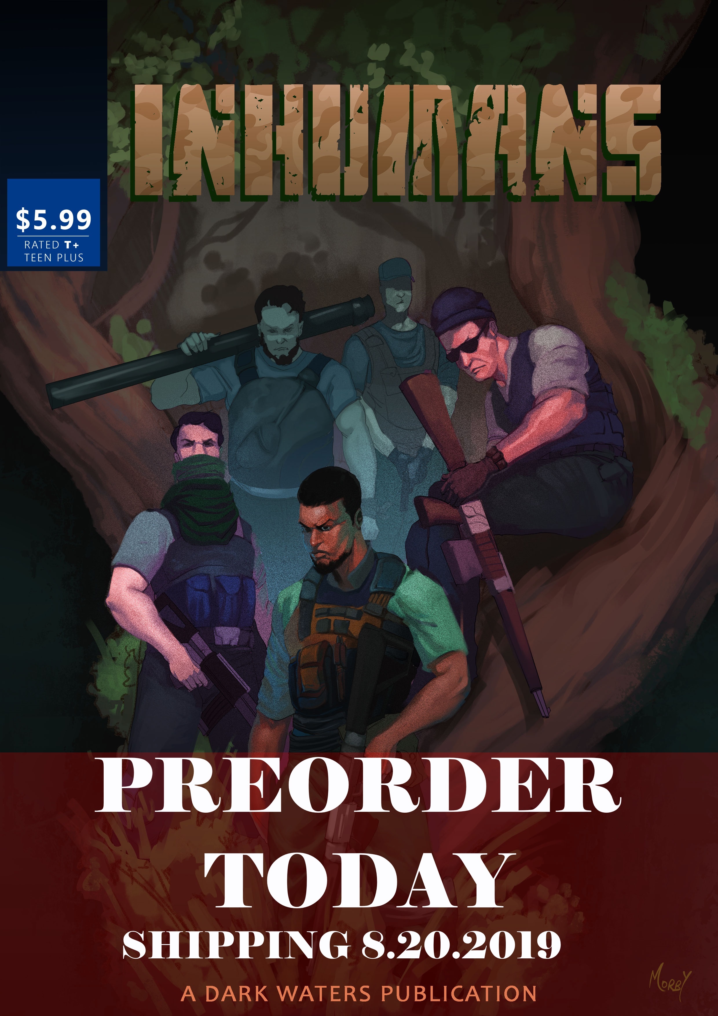 INHUMANS PREORDER LIMITED EDITION 00004