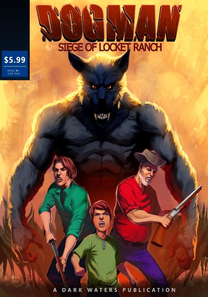 Limited Edition Siege of Lockett Ranch Comic Book Signed By Dark Waters PREORDER 00002