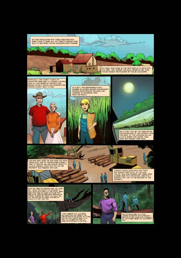Limited Edition Siege of Lockett Ranch Comic Book Signed By Dark Waters PREORDER