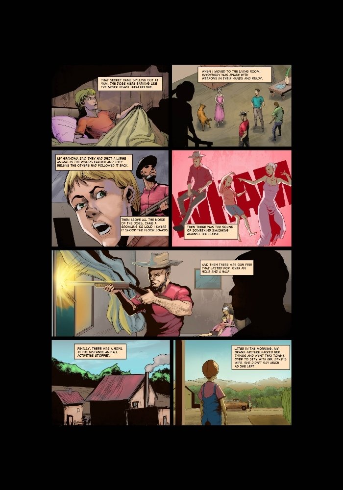 Limited Edition Siege of Lockett Ranch Comic Book Signed By Dark Waters PREORDER