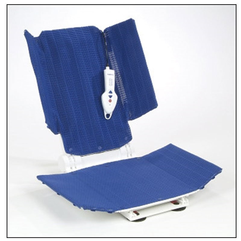 RSB Battery Powered Bath Lift with Adjustable Side Laterals Blue