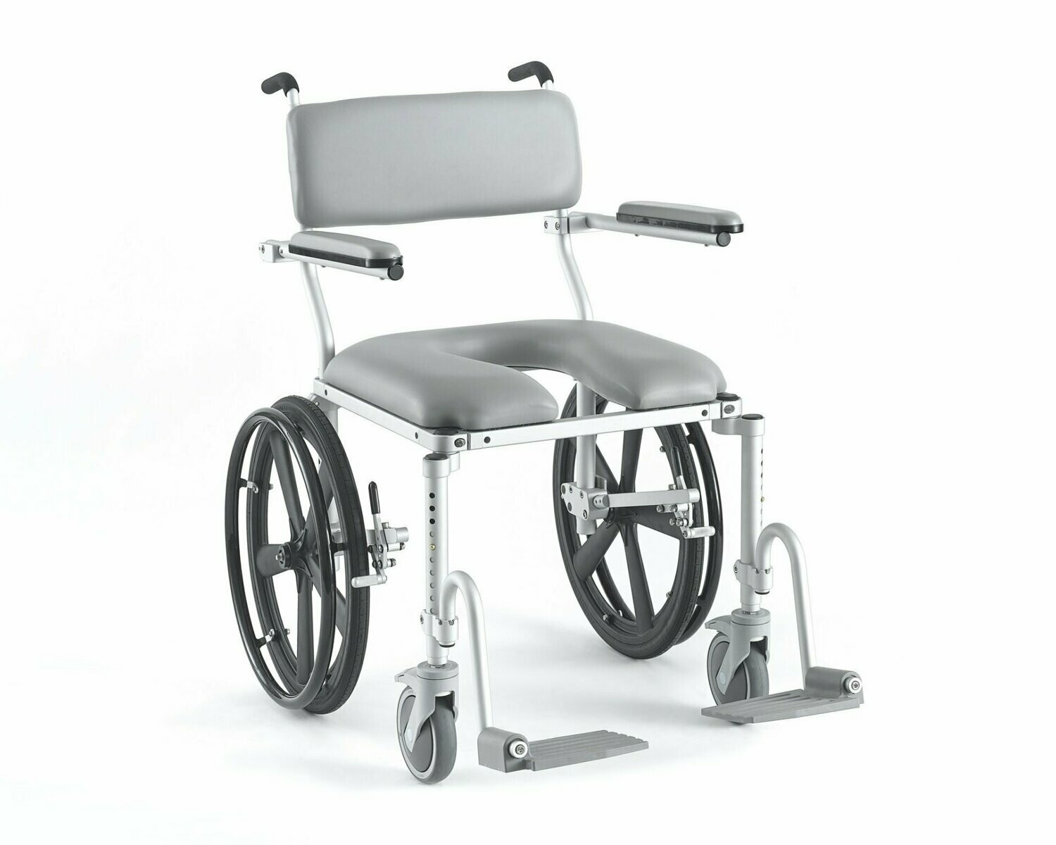 Rolling Shower Commode Chair User Propelled Mc4020