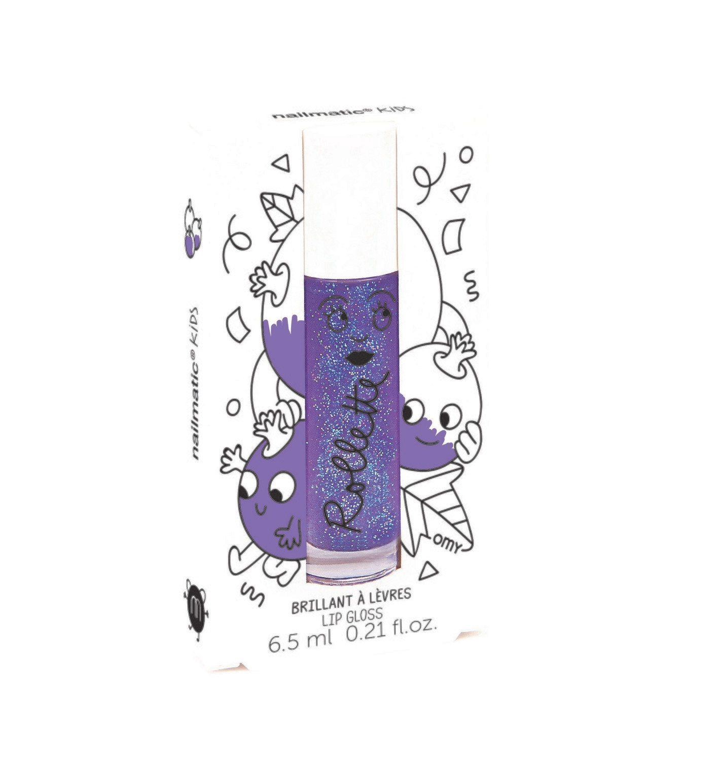 Nailmatic kids lip gloss - Blackcurrant Nailmatic kids lip gloss - Blackcurrant