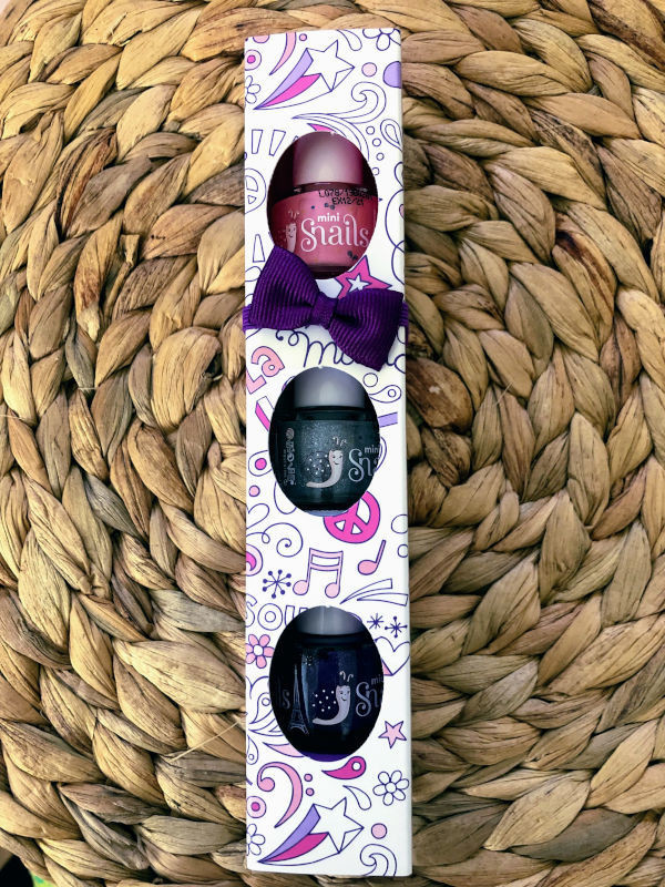 Snails Safe 'N' Beautiful Jazz 3 Pack Mini Nail Polish Snails Safe 'N' Beautiful Jazz 3 Pack Mini Nail Polish