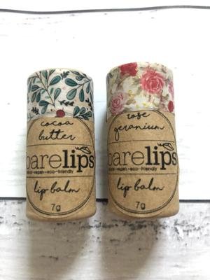 Dearest Lips vegan lip balm 2 variations Dearest Lips vegan lip balm 2 variations