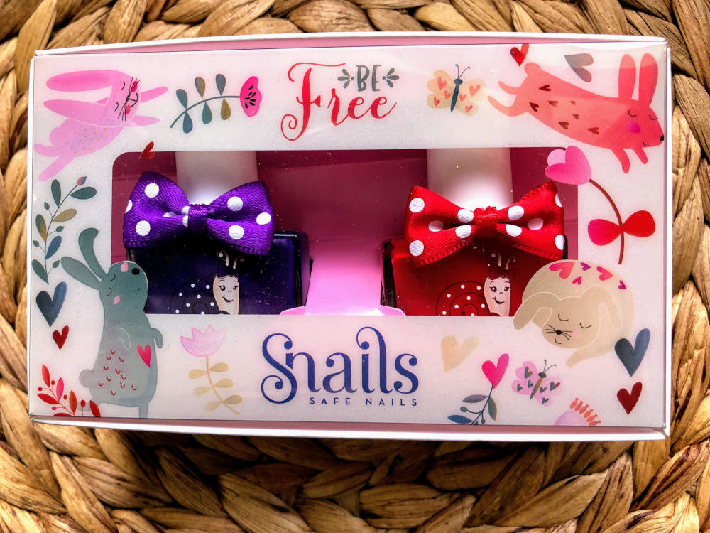 Snails Safe 'N' Beautiful Be Free 2 Pack Nail Polish Snails Safe 'N' Beautiful Be Free 2 Pack Nail Polish