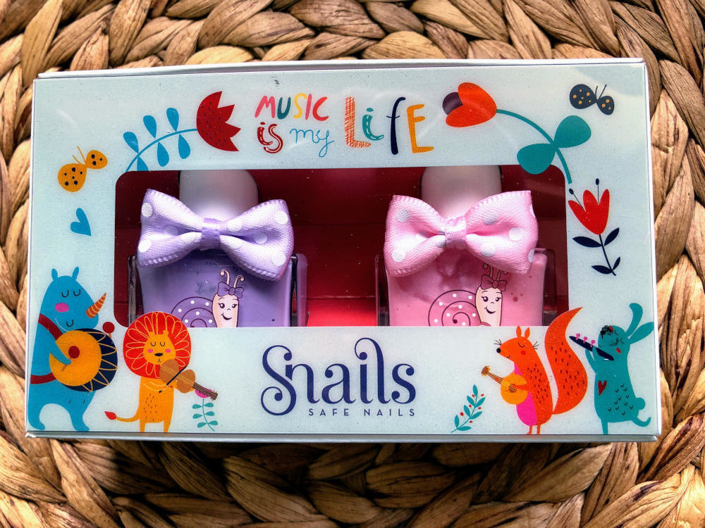 Snails Safe 'N' Beautiful Music is my Life 2 Pack Nail Polish Snails Safe 'N' Beautiful Music is my Life 2 Pack Nail Polish
