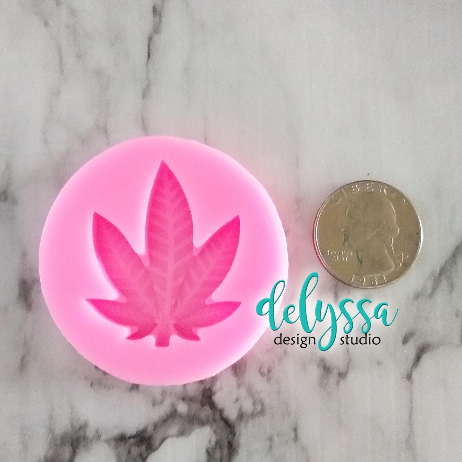 Pot Leaf Silicone Mold