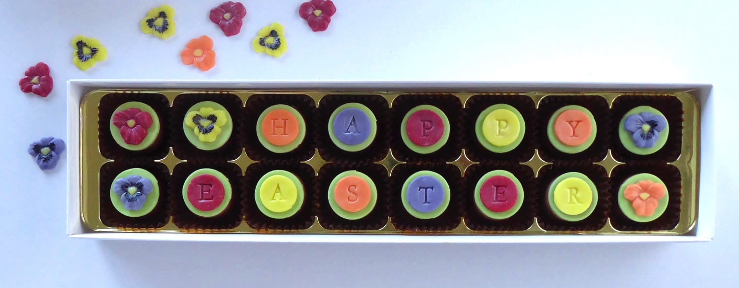 Personalised Easter Pansies 00060