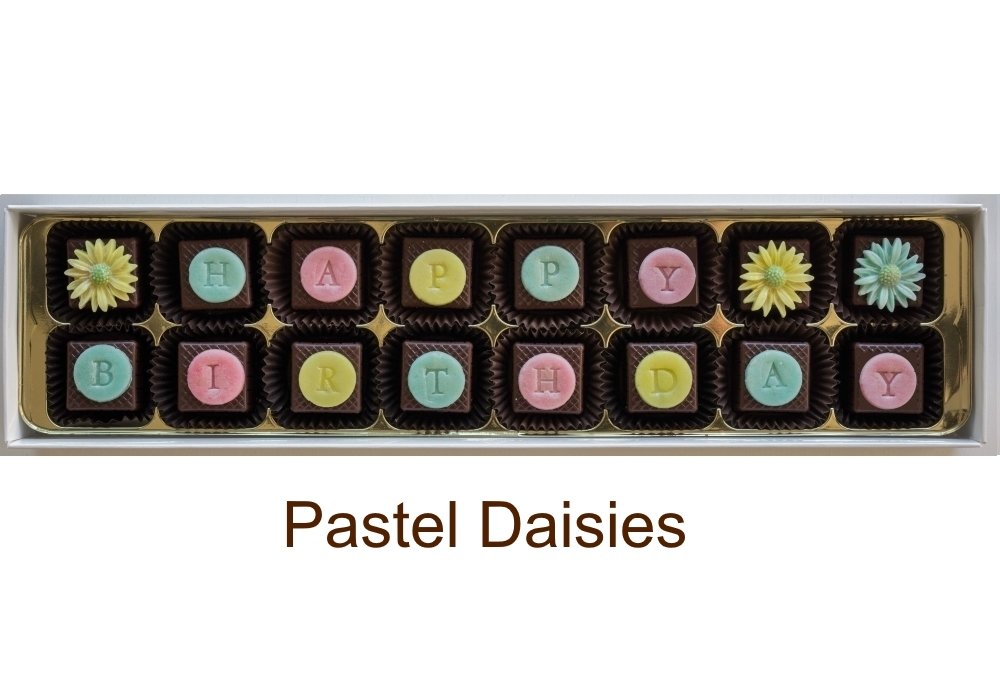 Add your message to Pastel Daisies.