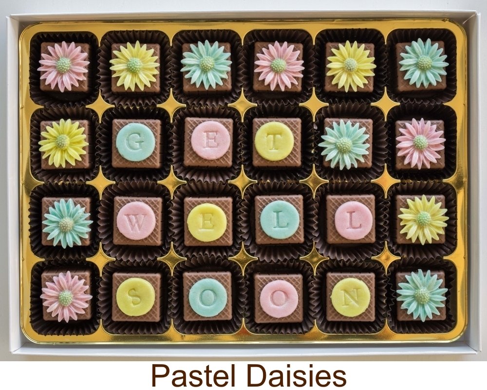 Add your message to Pastel Daisies.