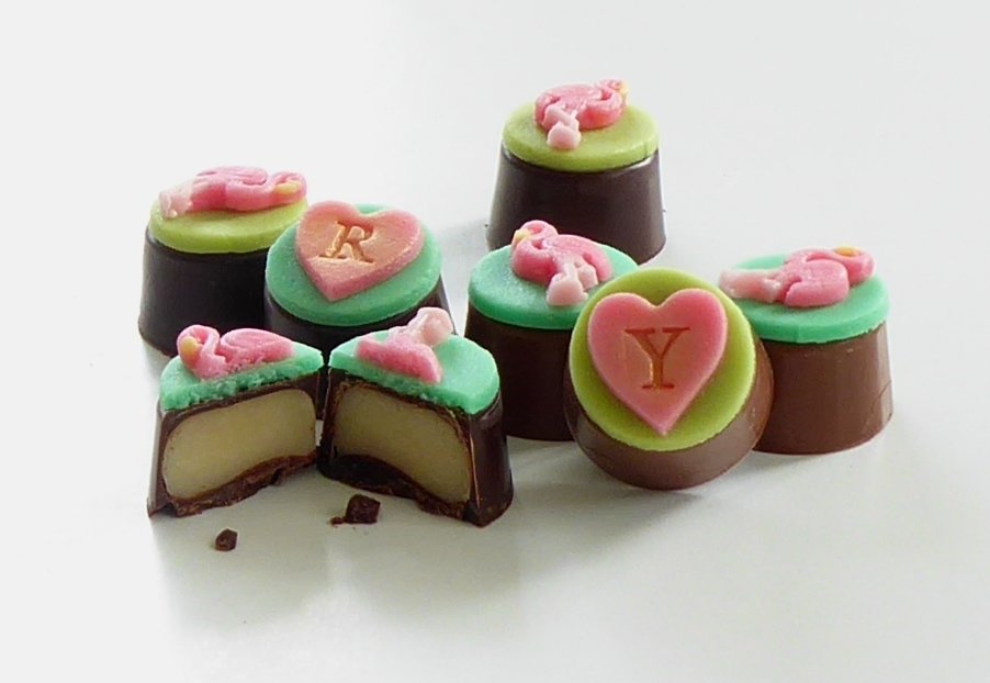 Filled with delicious almond marzipan.