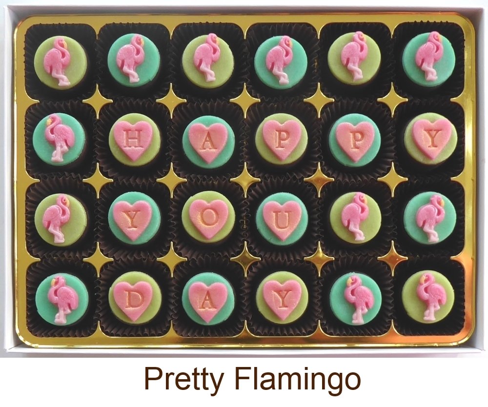 Add your message to Pretty Flamingo