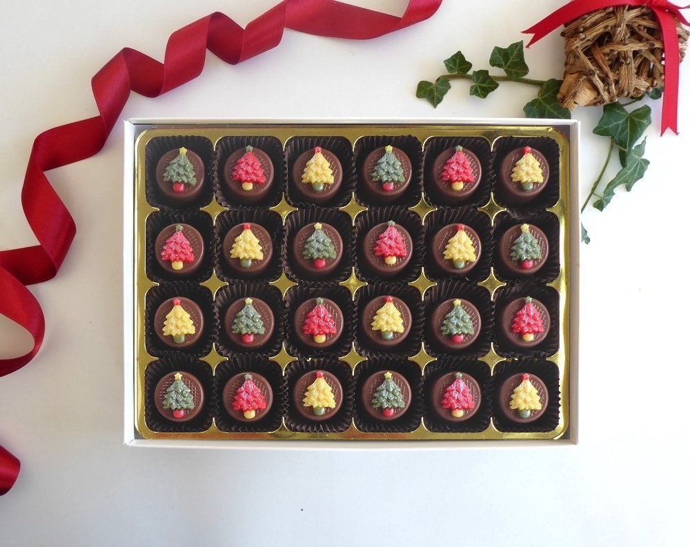 A box of 24 or 48 chocolates makes a great gift!