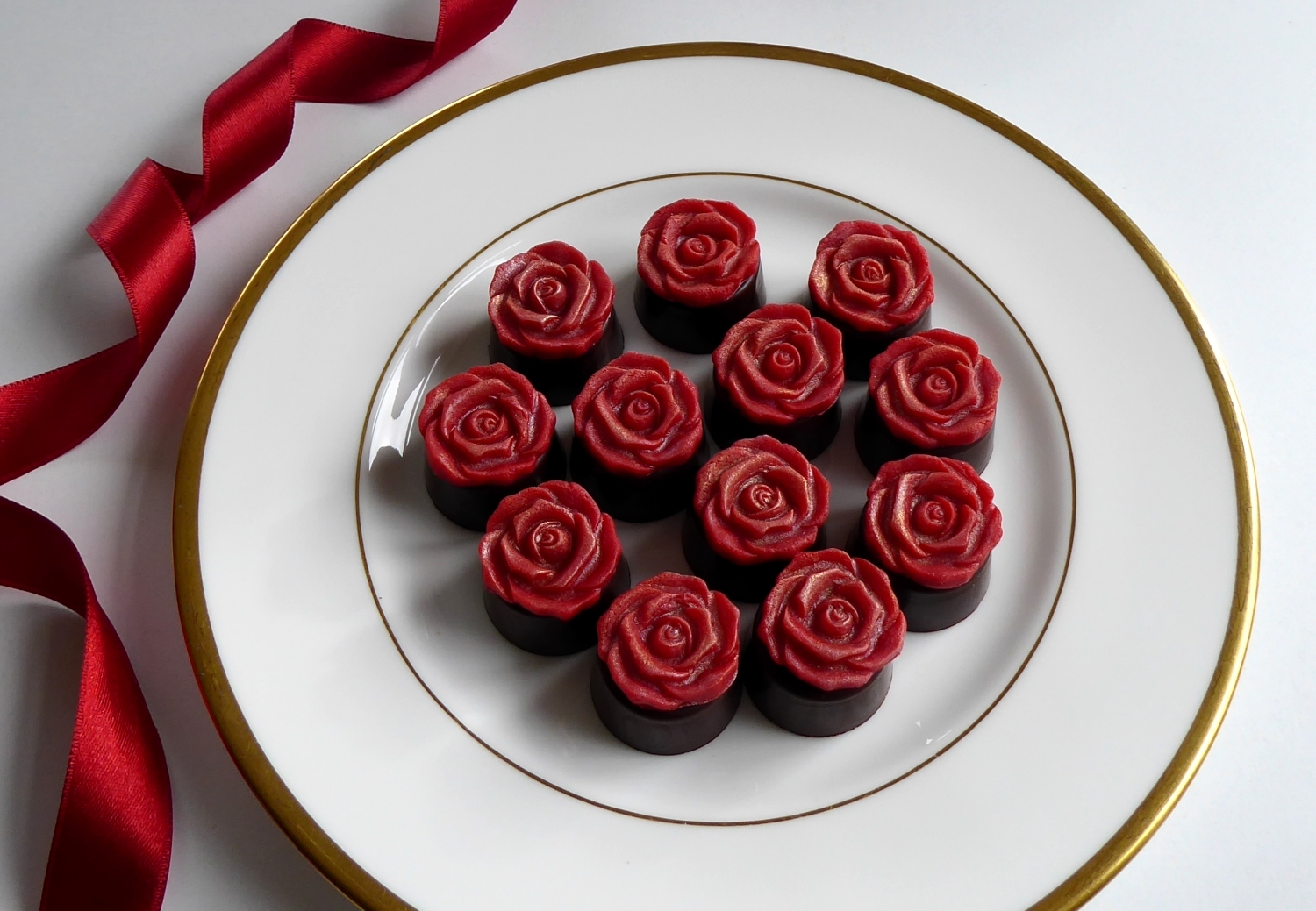 Deep Red Roses
