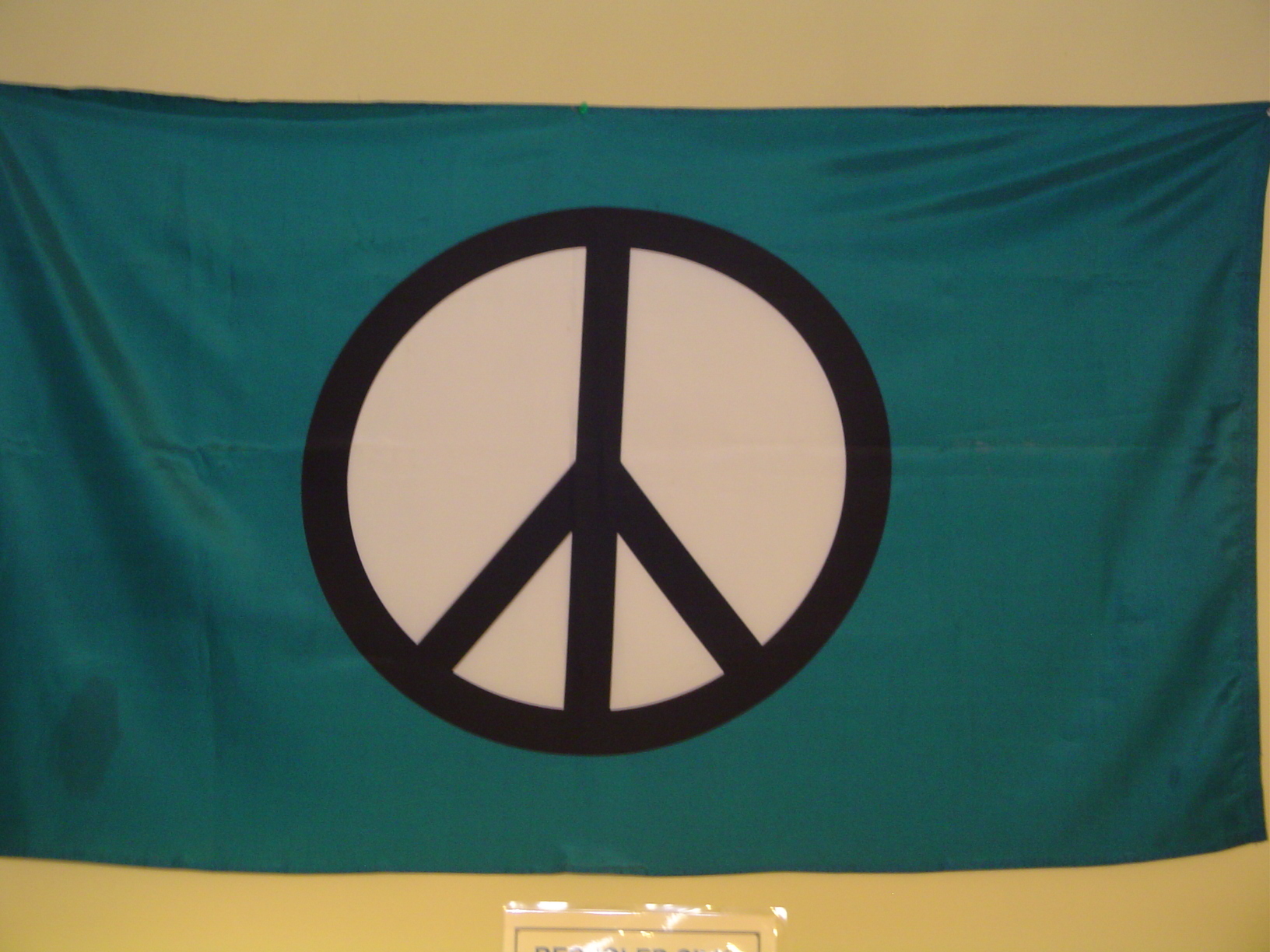 Green Peace Flag 4002