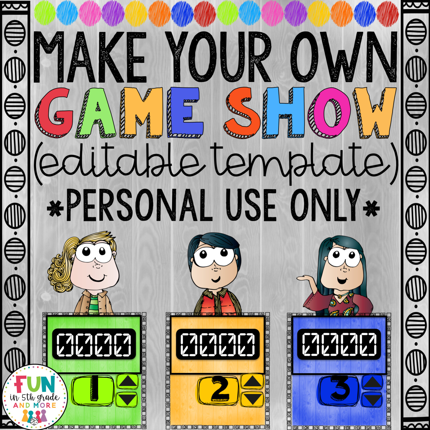 how to create your own game show