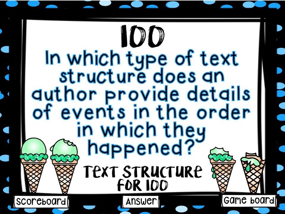 ELA Vocabulary Game Show (PowerPoint Game)