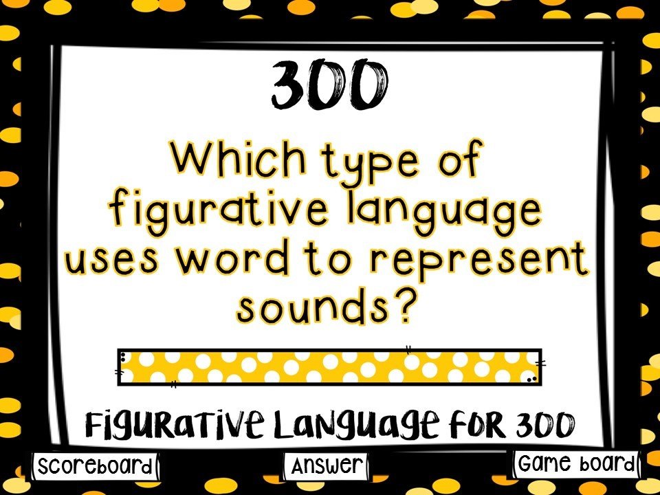 ELA Vocabulary Game Show (PowerPoint Game)
