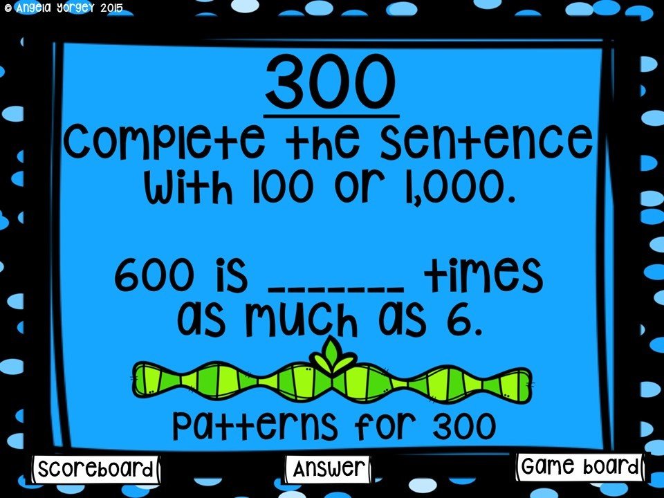 Place Value Game Show for 5th Grade (PowerPoint Game)