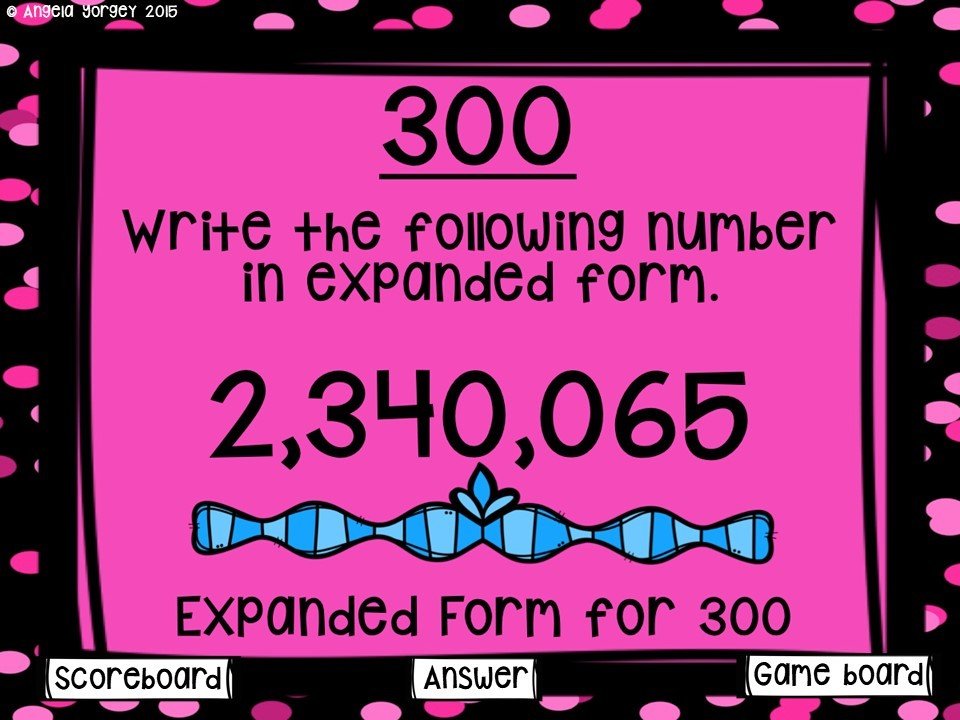Place Value Game Show for 5th Grade (PowerPoint Game)