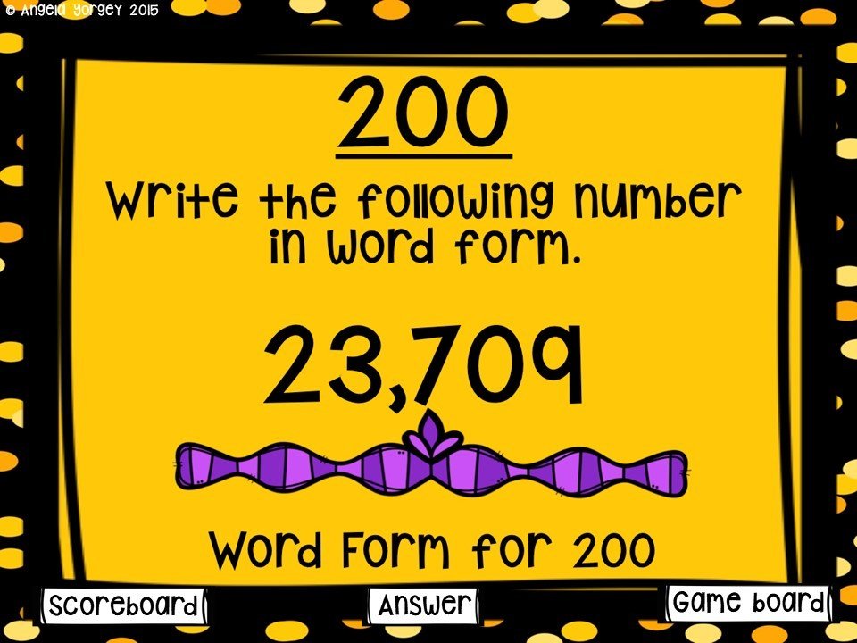 Place Value Game Show for 5th Grade (PowerPoint Game)