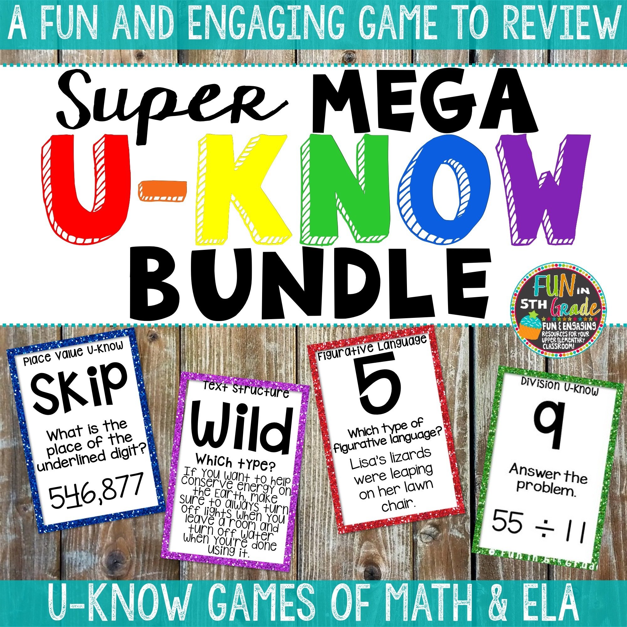 Math & ELA U-Know Super Mega Bundle 00046