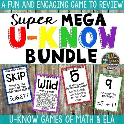 Math & ELA U-Know Super Mega Bundle Math & ELA U-Know Super Mega Bundle