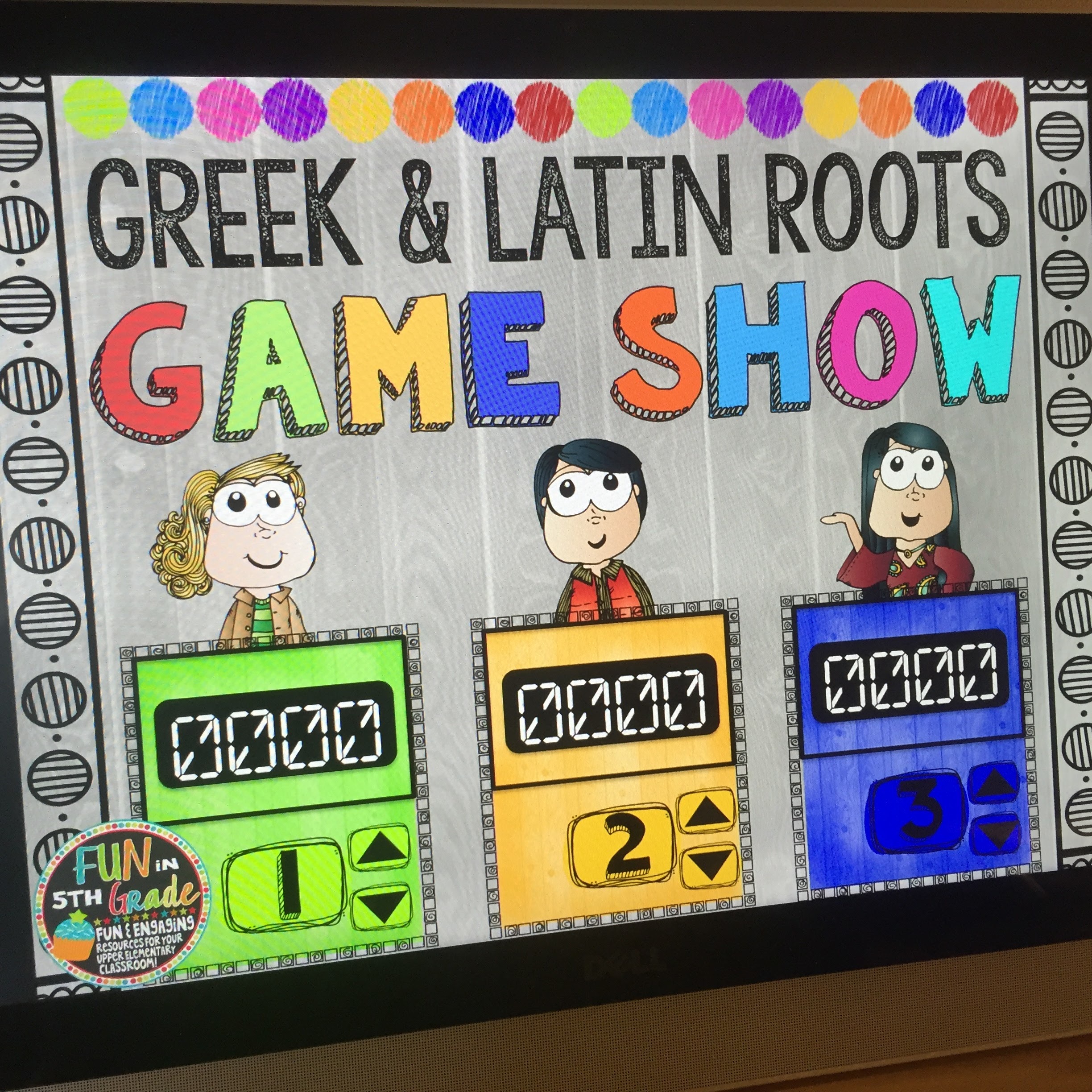 Greek and Latin Roots Game Show (PowerPoint Game)