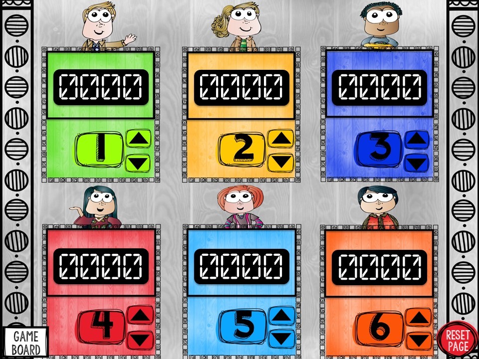Multiply & Dive Whole Numbers Game Show (PowerPoint Game)