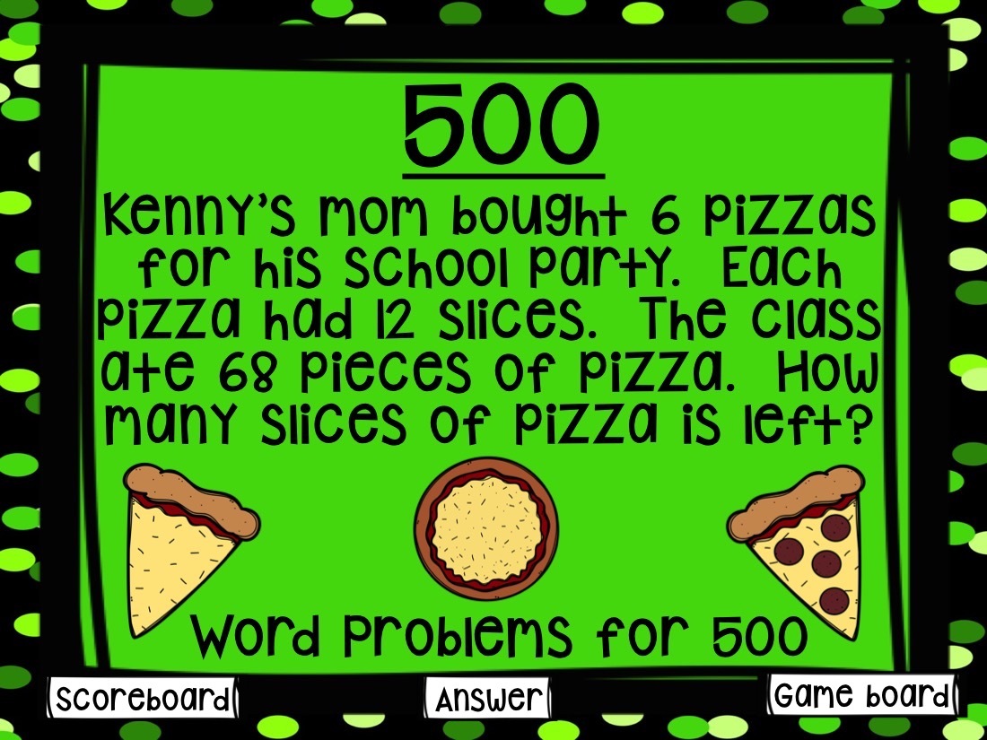 Numerical Expressions Game Show (PowerPoint Game)