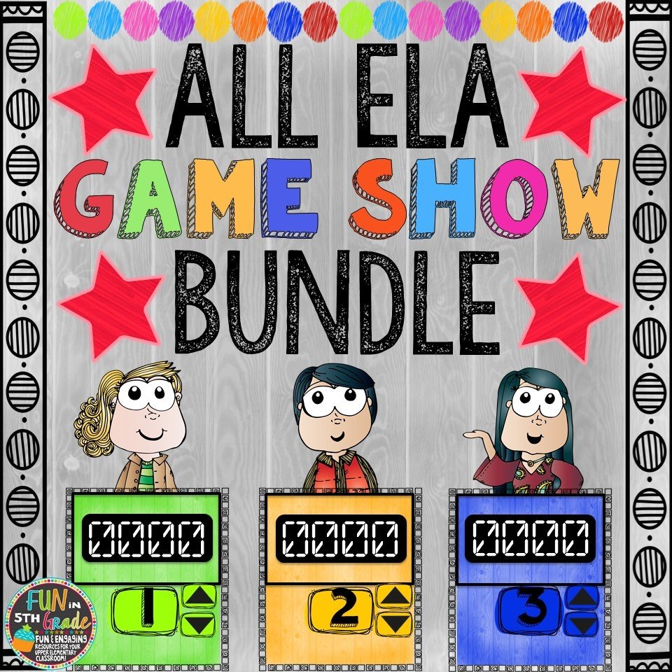 ALL ELA Game Shows (PowerPoint Games) ALL ELA Game Shows (PowerPoint Games)