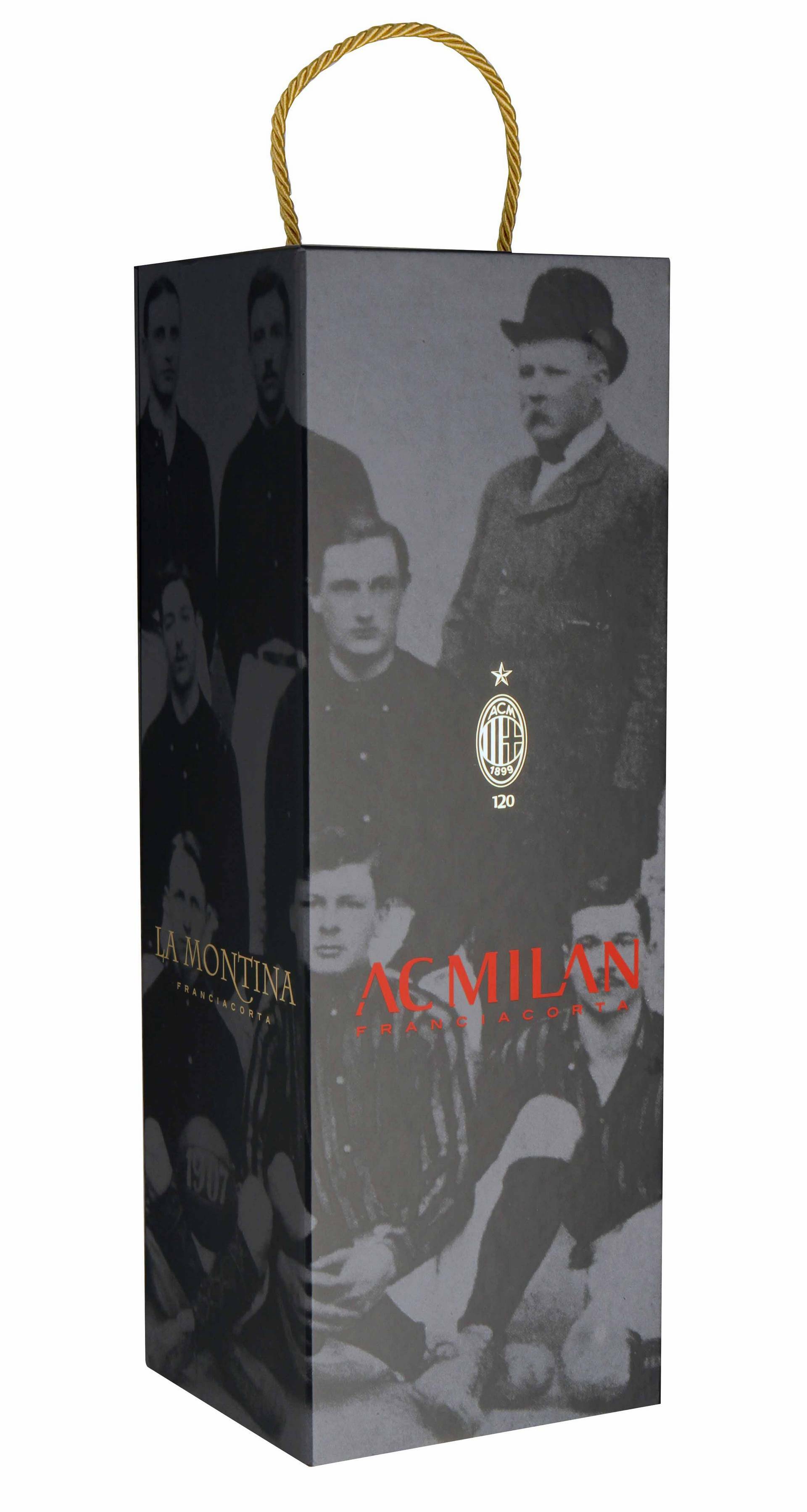 Magnum Franciacorta RossoNero anniversario 120° Ac Milan