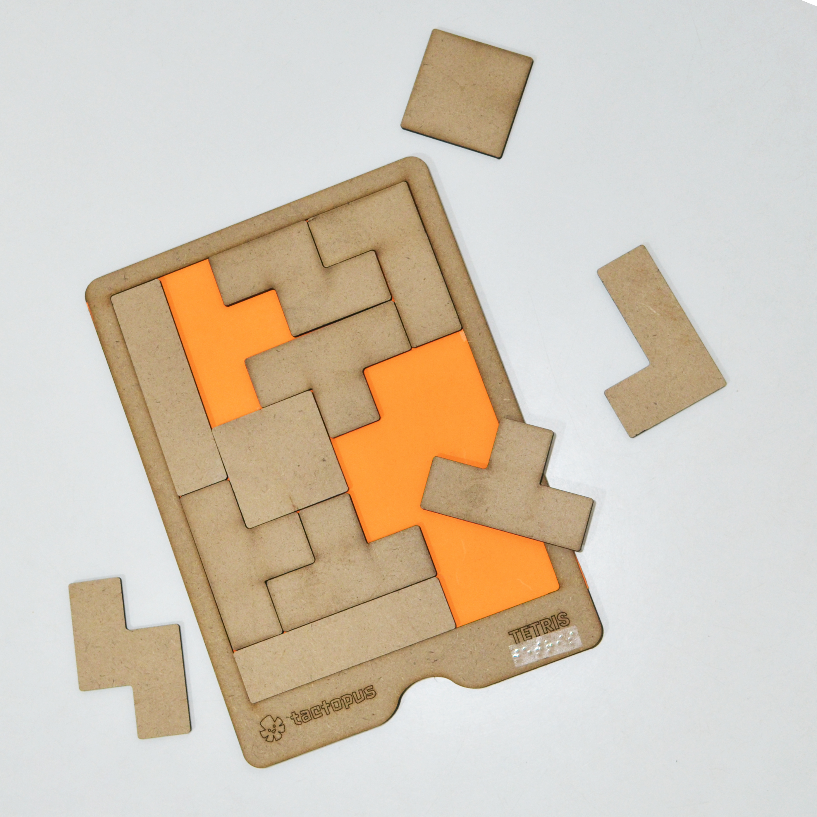 Tetromino Puzzle Board 00012