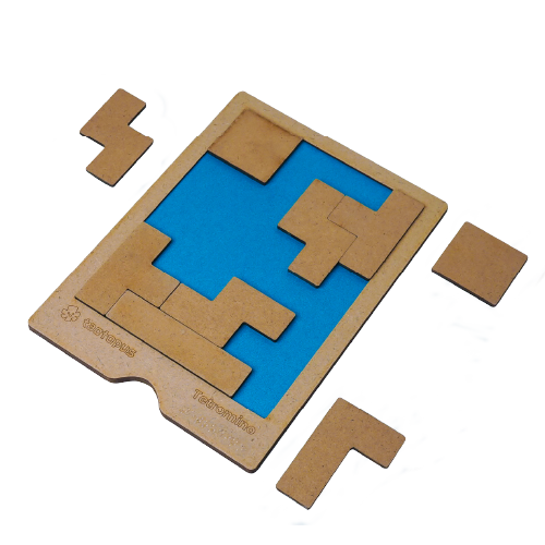Tetromino Puzzle Board 00012