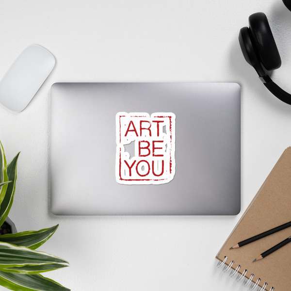 Bubble-free stickers "Art Be You"
