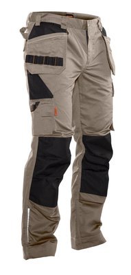 Bundhose mit Holstertaschen khaki / schwarz Bundhose mit Holstertaschen khaki / schwarz