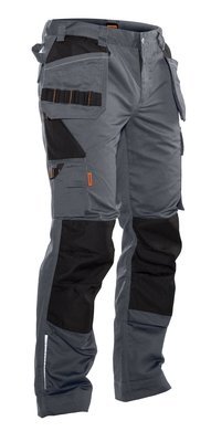 Bundhose mit Holstertaschen grau / schwarz Bundhose mit Holstertaschen grau / schwarz