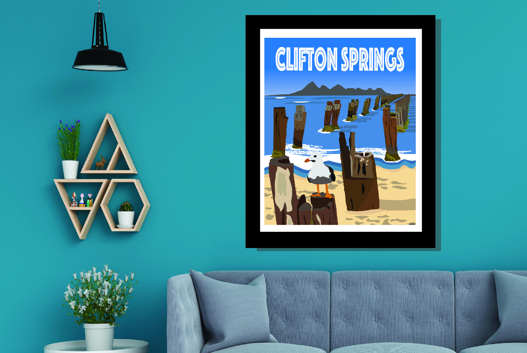 Clifton Springs - Pier Posts