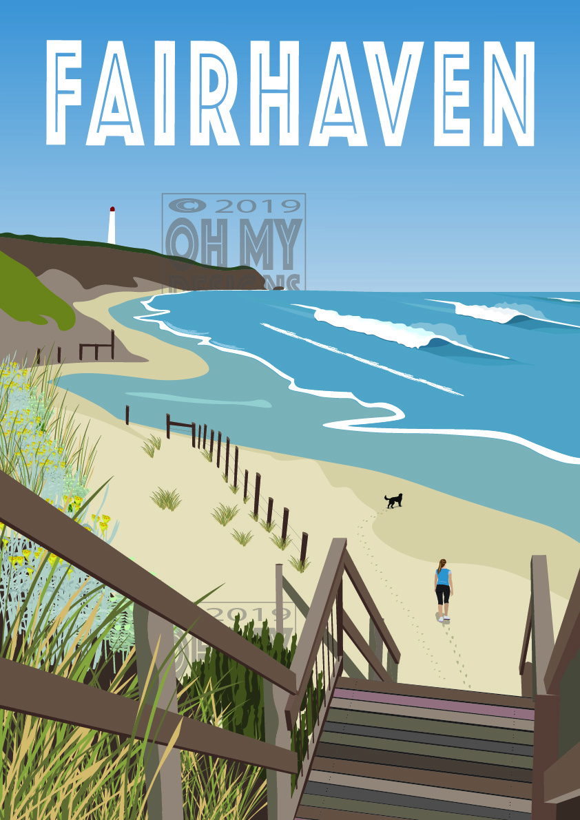 Fairhaven - View to Aireys Inlet FA-AI